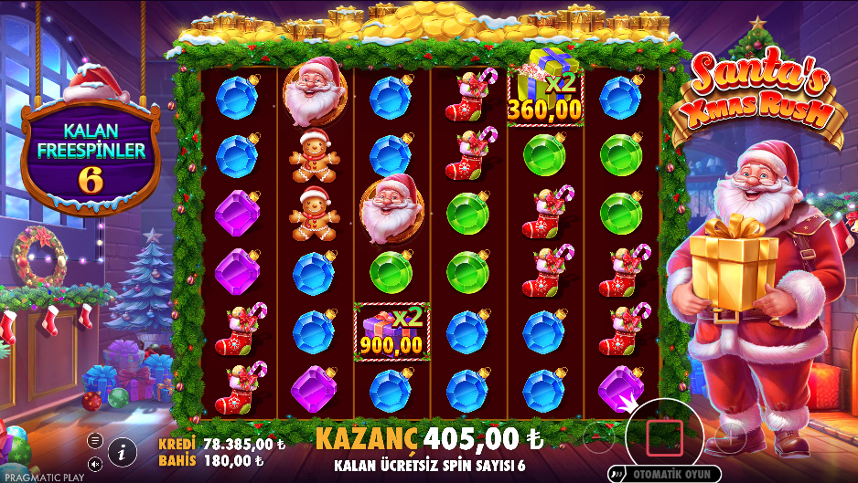 Santa's Xmas Rush Bonus