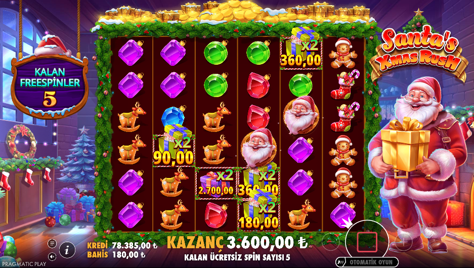 Santa's Xmas Rush Bonus