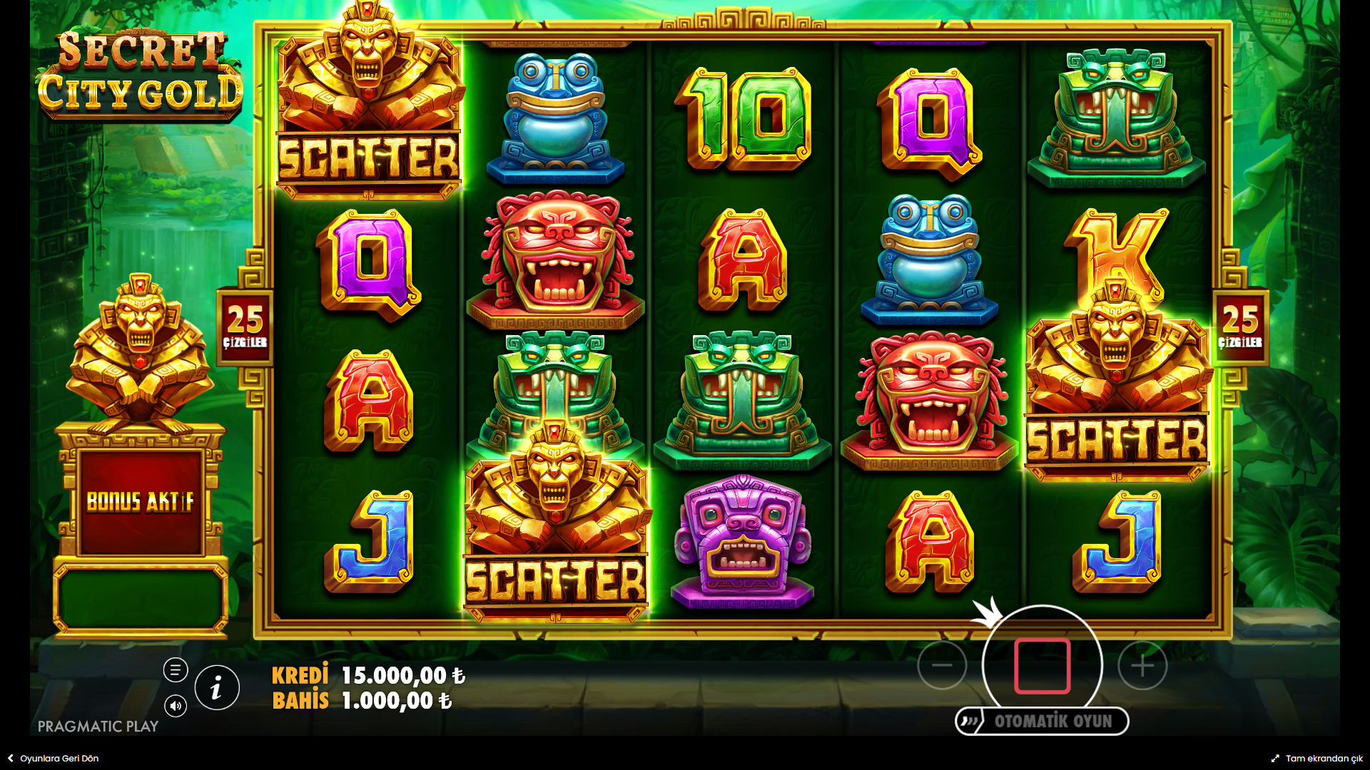 Secret City Gold Bonus