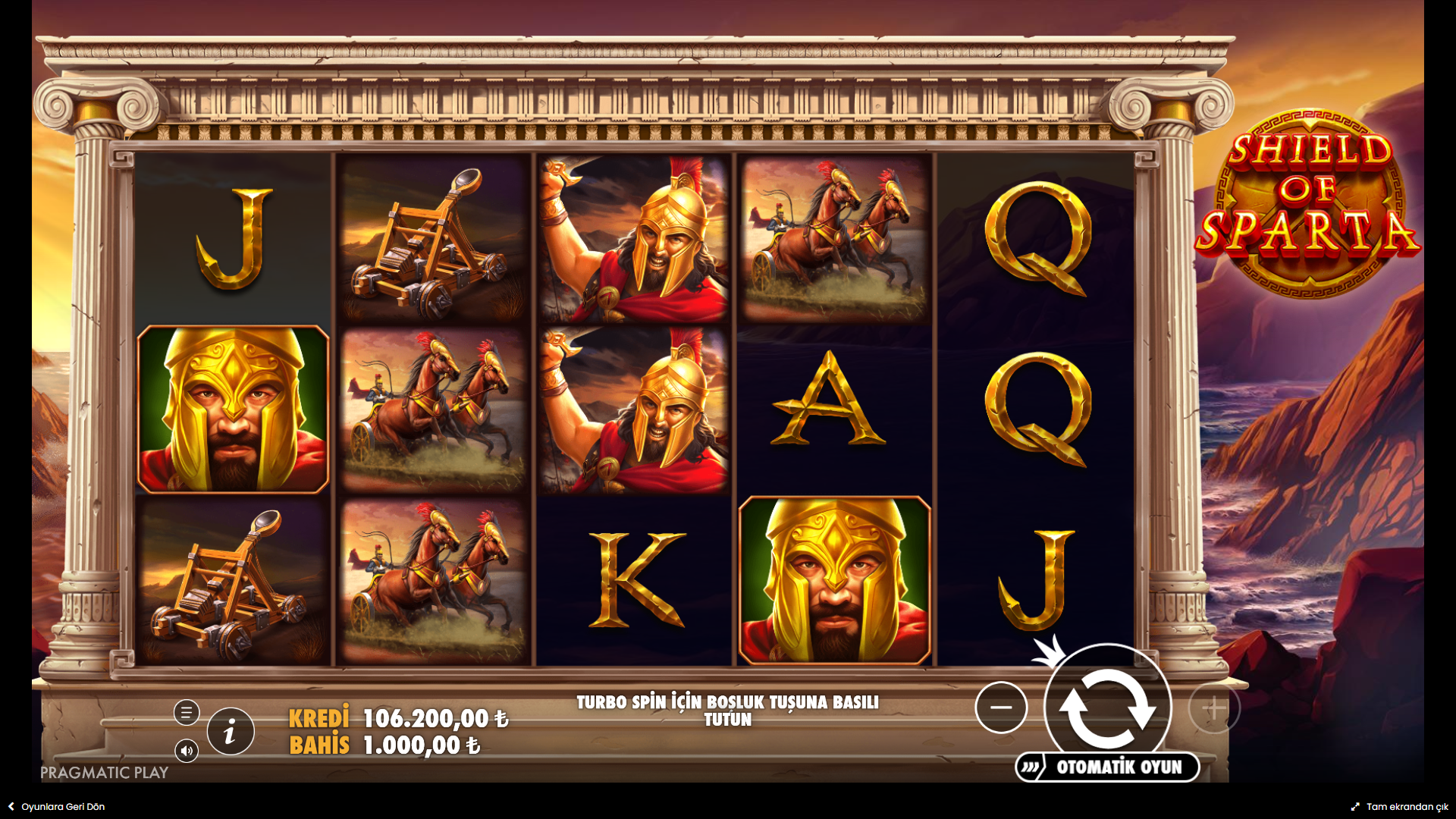 Shield of Sparta Bonus