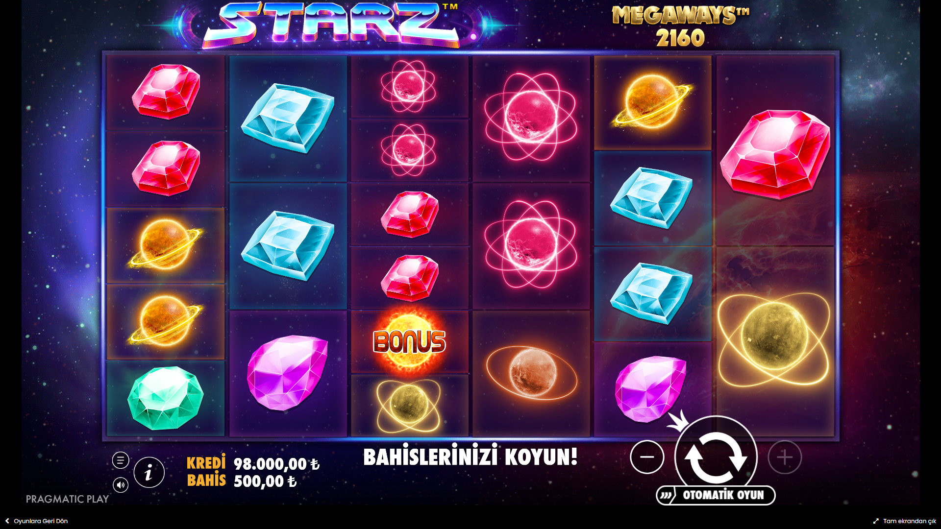 Starz Megaways Bonus