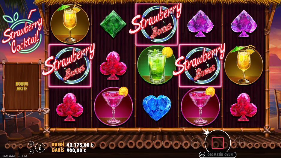 Strawberry Cocktail Bonus