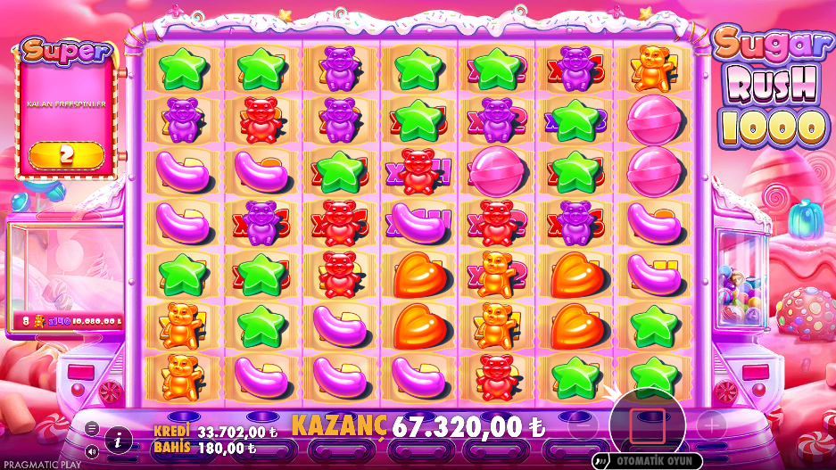 Sugar Rush 1000 Bonus