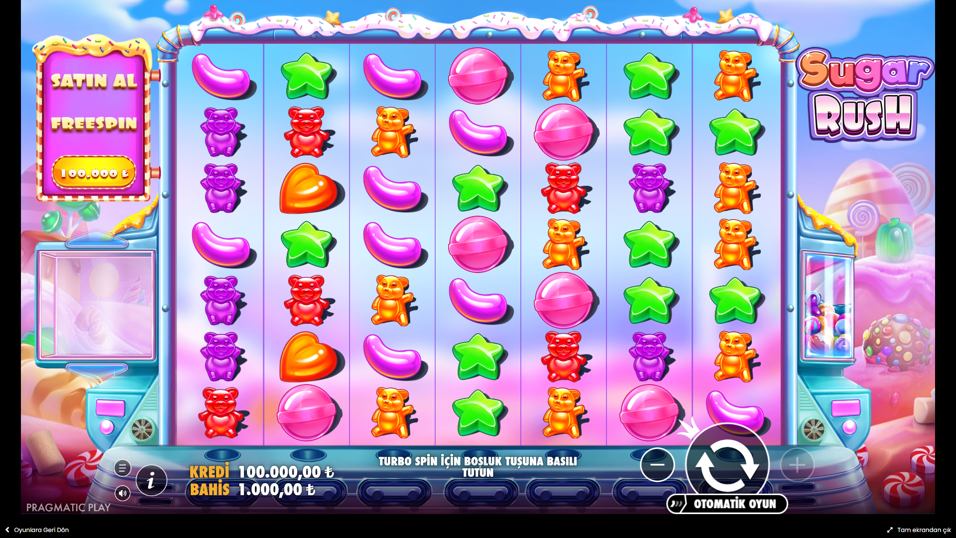 Sugar Rush Gameplay