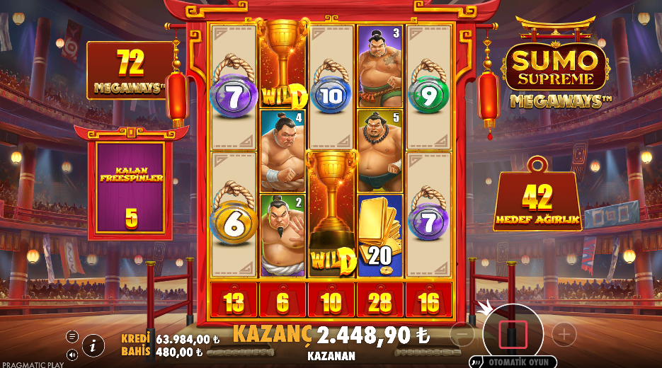 Sumo Supreme Megaways Bonus