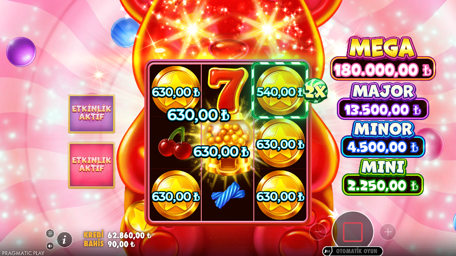 Super Gummy Strike Bonus