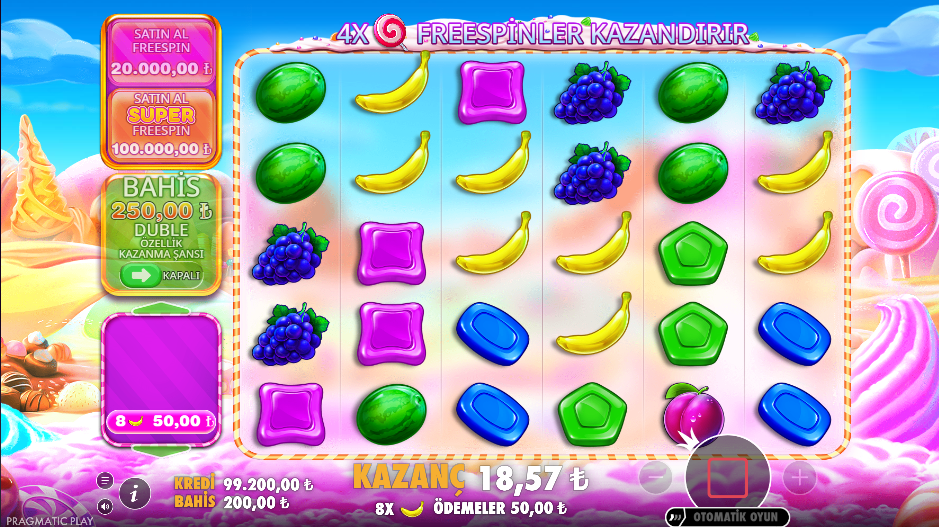 Sweet Bonanza 1000 Gameplay