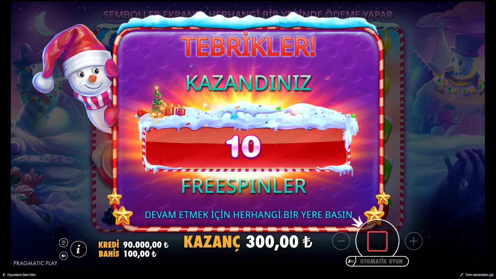 Sweet Bonanza Xmas Bonus