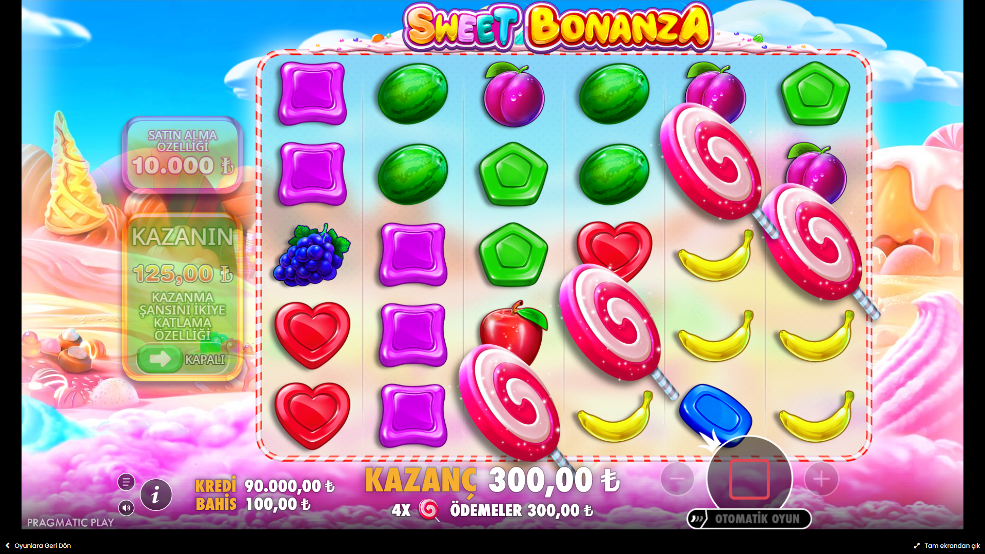 Sweet Bonanza Bonus