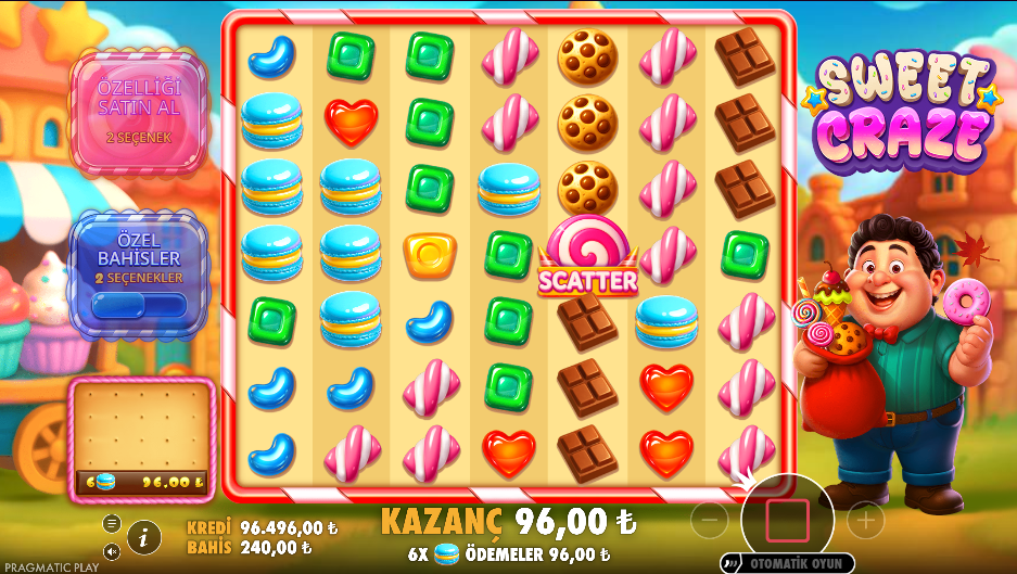 Sweet Craze Gameplay