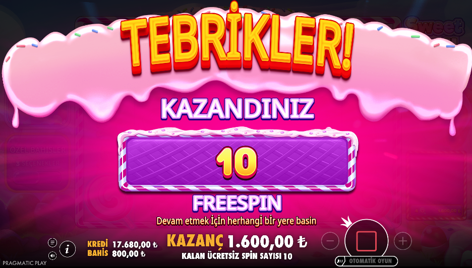 Sweet Rush Bonanza Bonus