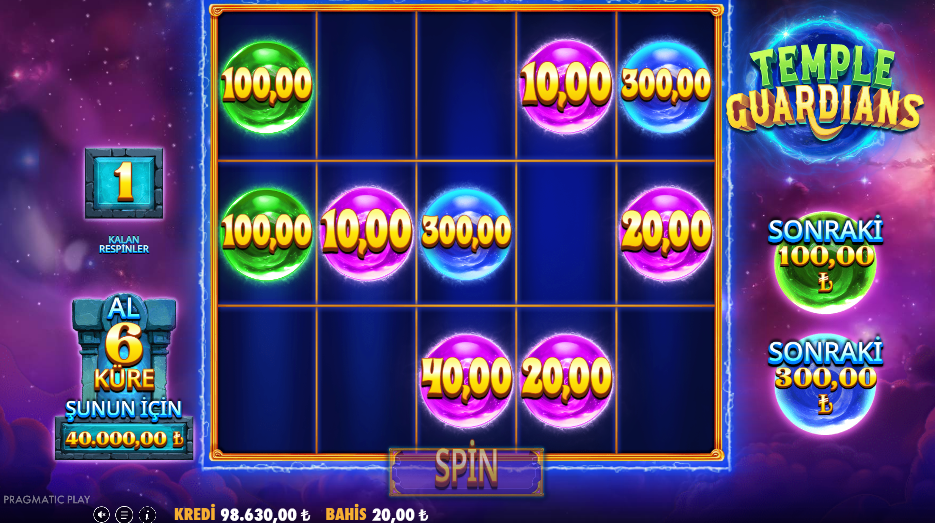 Temple Guardians Bonus