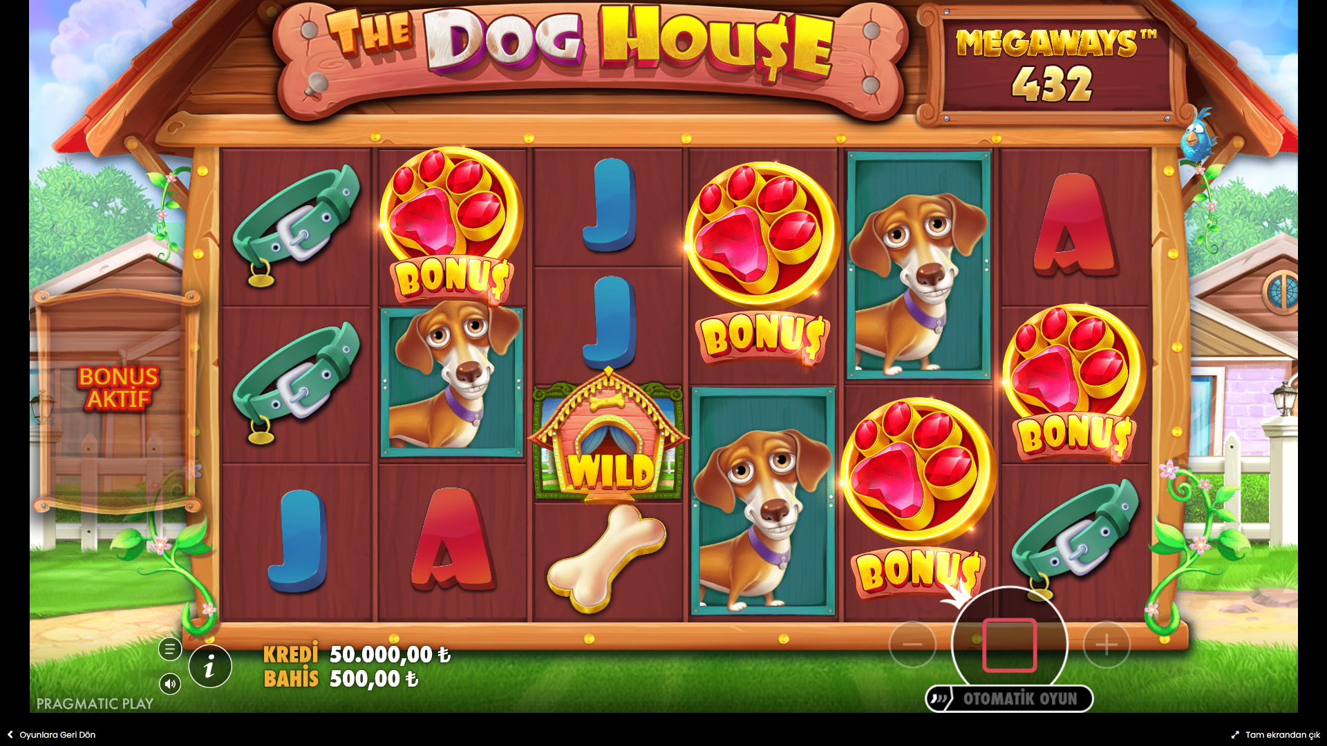 The Dog House Megaways Bonus
