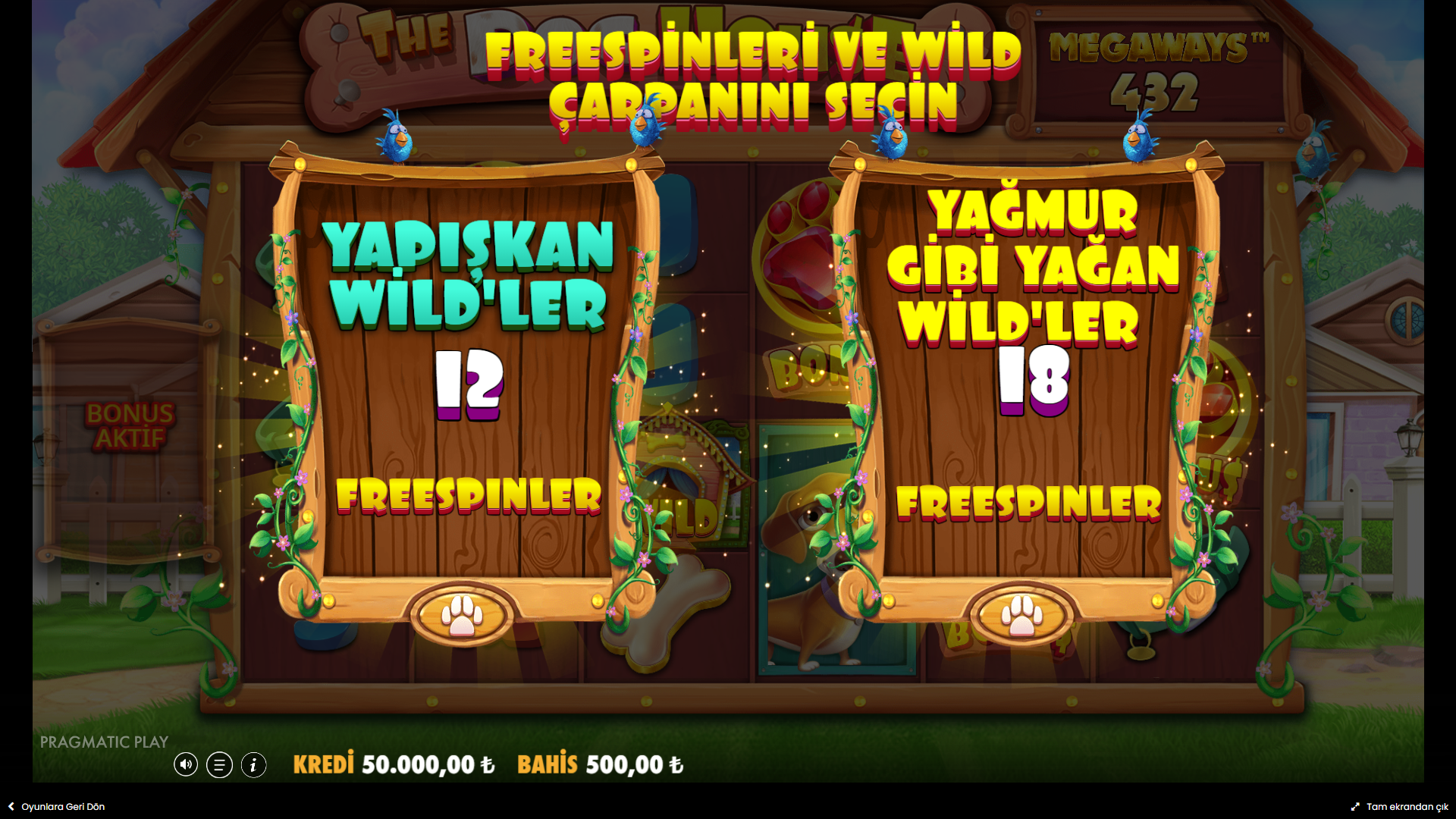 The Dog House Megaways Bonus