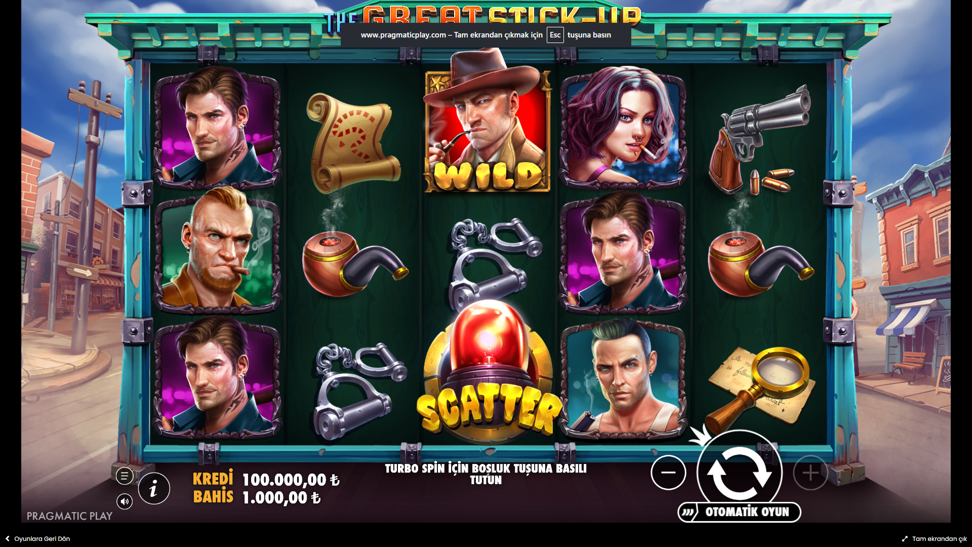 The Great Stick-up Gameplay