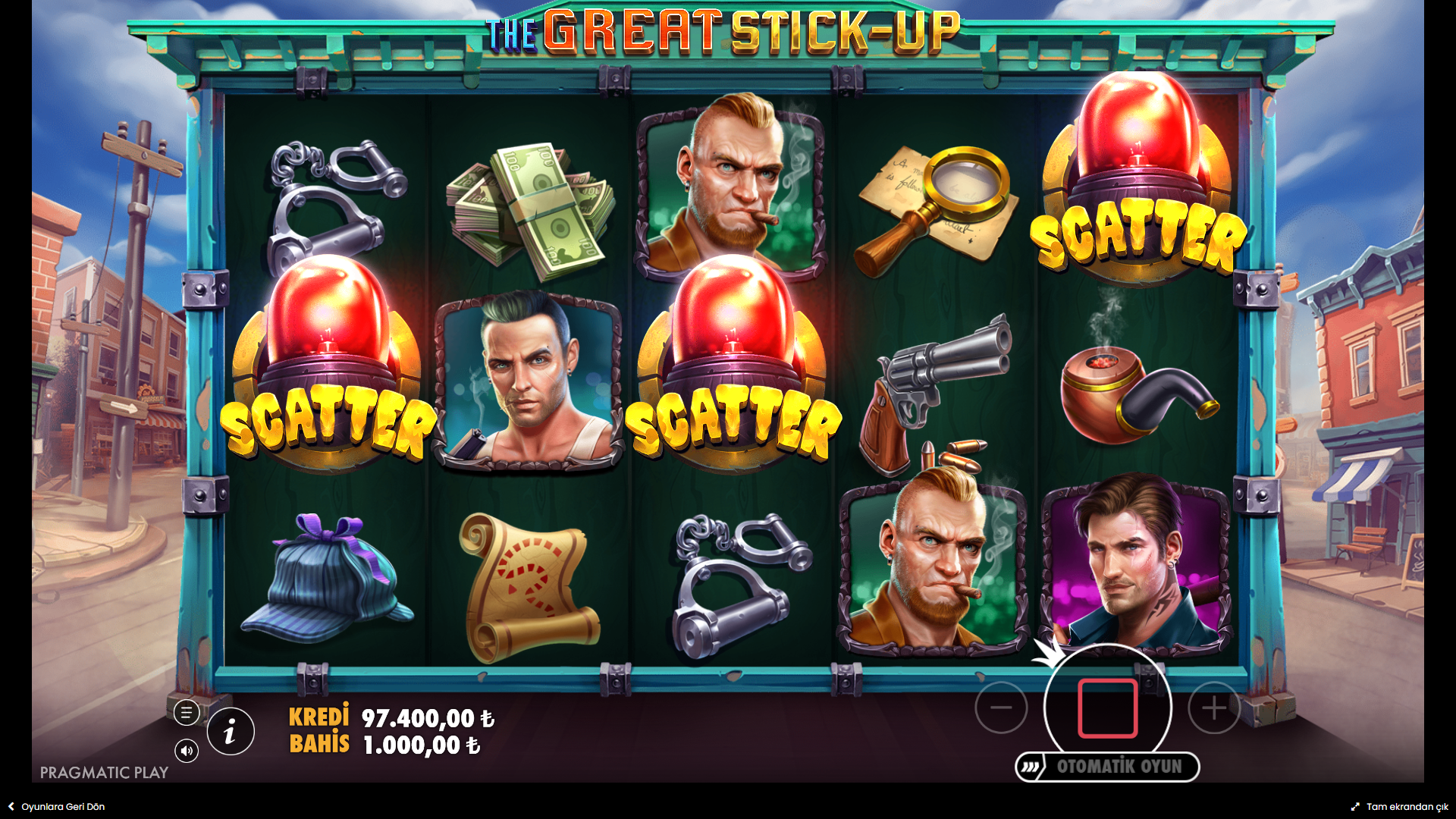 The Great Stick-up Bonus