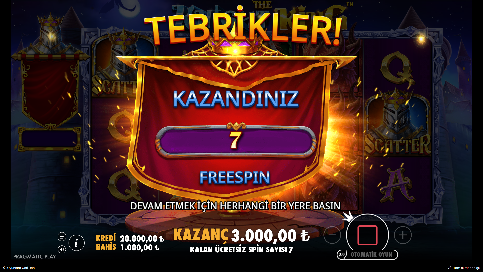 The Knight King Bonus