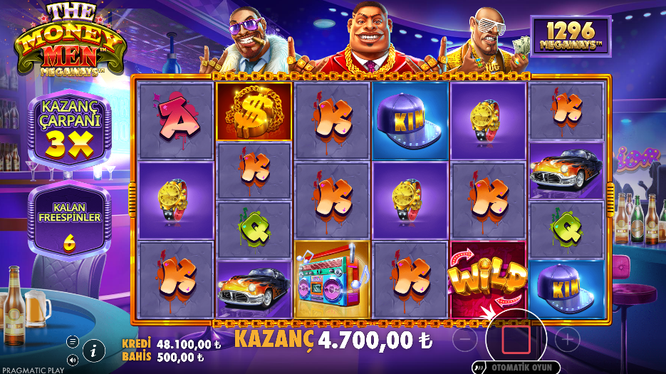 The Money Men Megaways Bonus