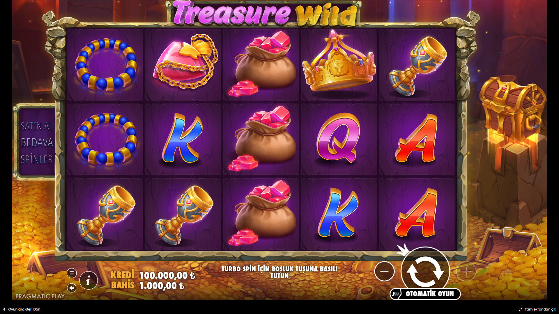 Treasure Wild Gameplay