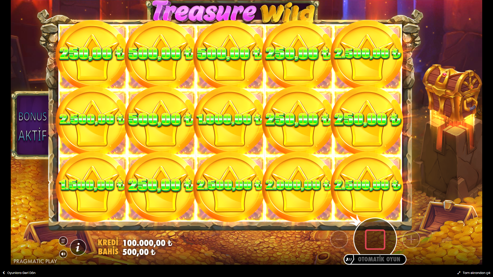 Treasure Wild Bonus