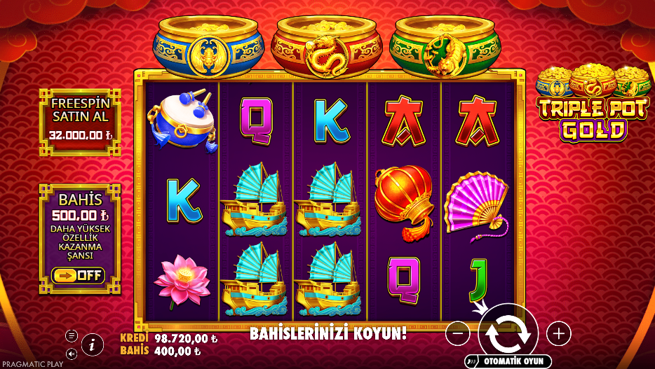 Triple Pot Gold Gameplay