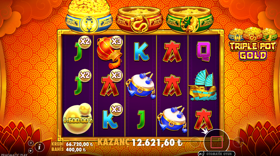 Triple Pot Gold Bonus