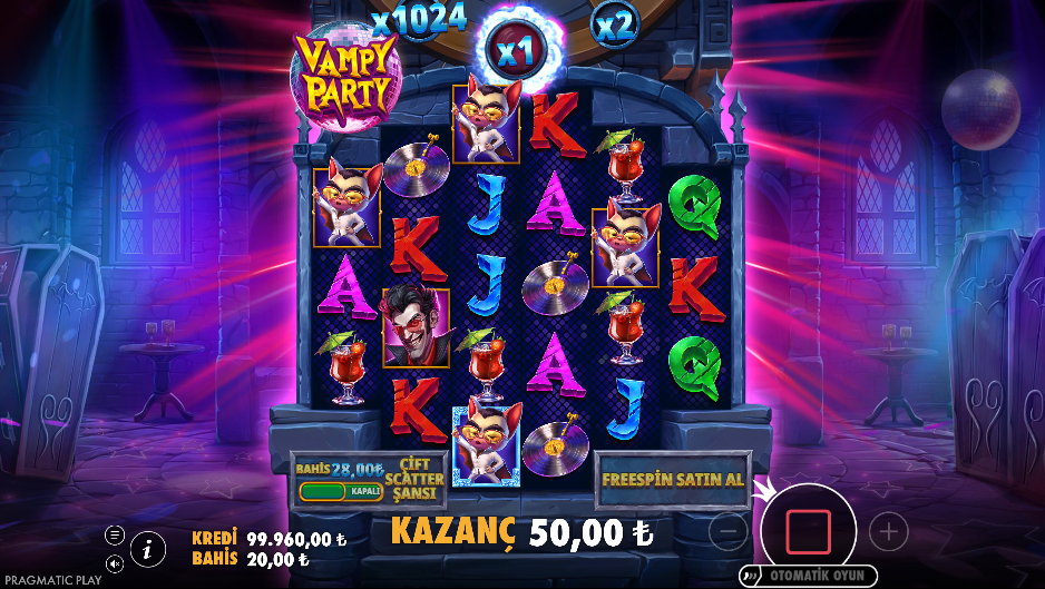 Vampy Party Gameplay