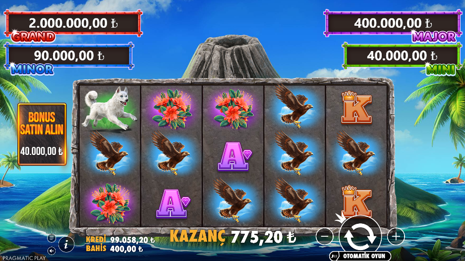 Volcano Goddess Gameplay