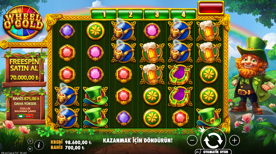 Wheel O'Gold Gameplay