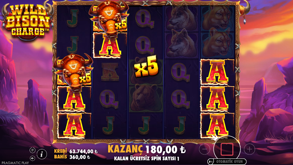 Wild Bison Charge Bonus