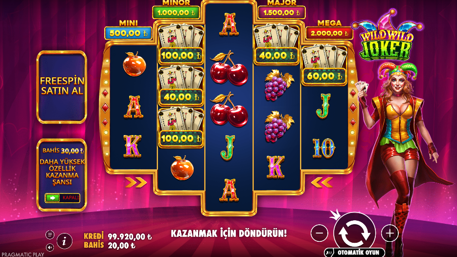 Wild Wild Joker Gameplay