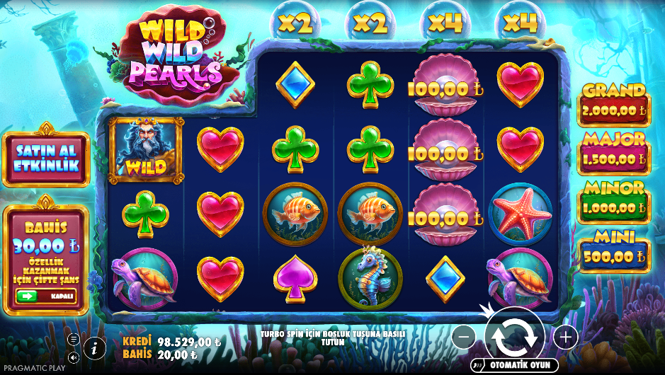 Wild Wild Pearls Bonus