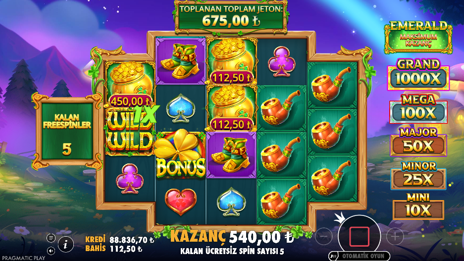 Wild Wild Riches Returns Bonus