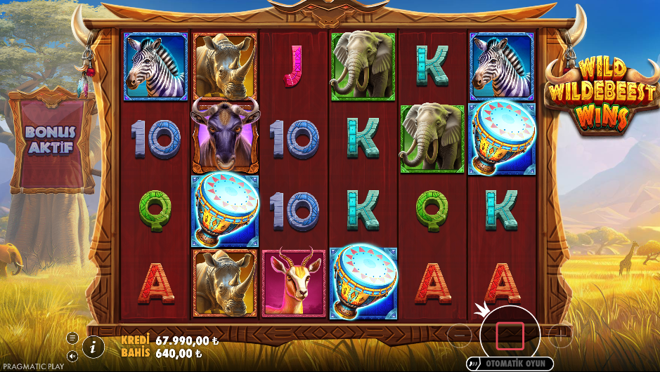 Wild Wildebeest Wins Bonus