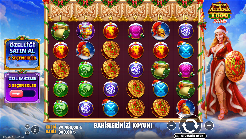 Wisdom Of Athena 1000 Xmas Gameplay