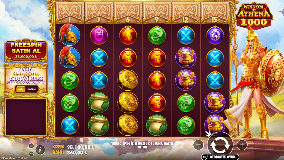 Wisdom of Athena 1000 Gameplay