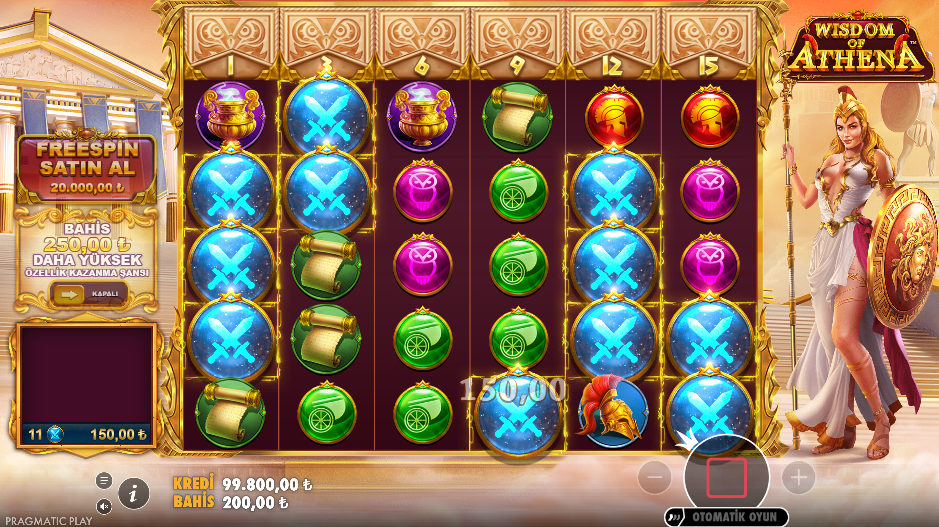 Wisdom of Athena Gameplay