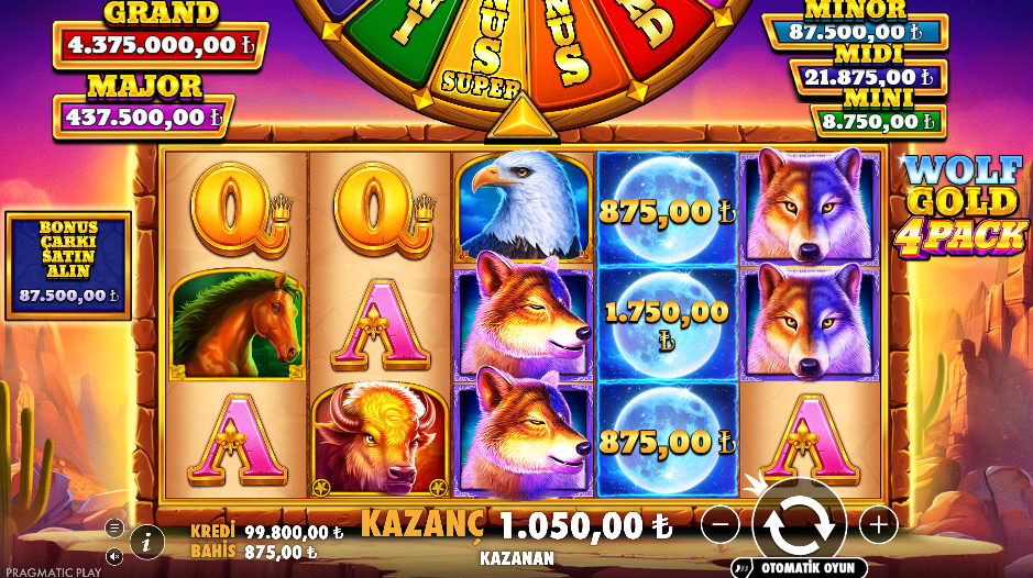 Wolf Gold 4 Pack Gameplay