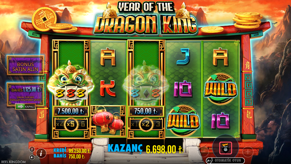 Year of the Dragon King Bonus