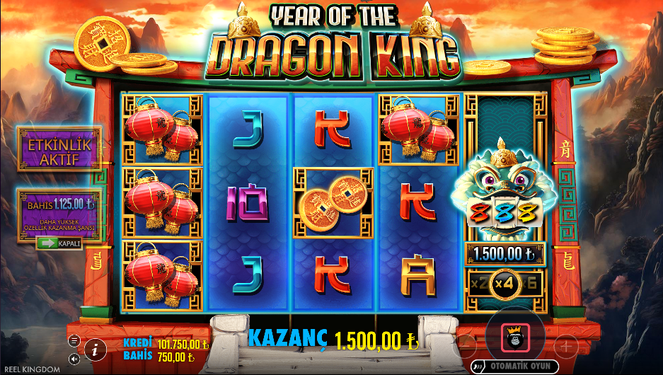 Year of the Dragon King Bonus