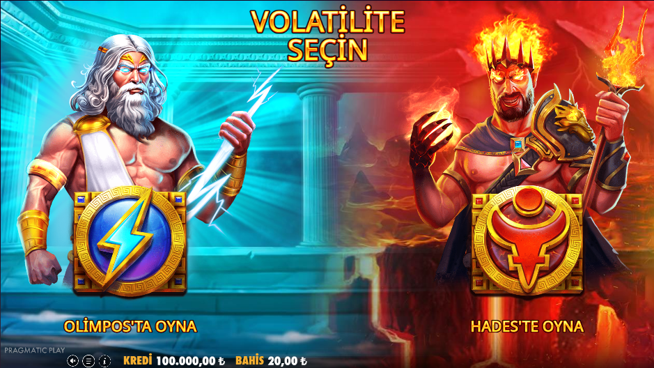 Zeus vs Hades Gods of War 250 Gameplay