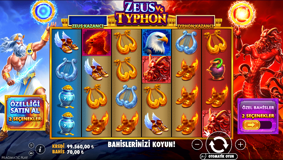 Zeus vs Typhon Gameplay